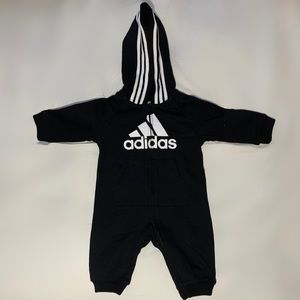 Adidas Black & White Coverall